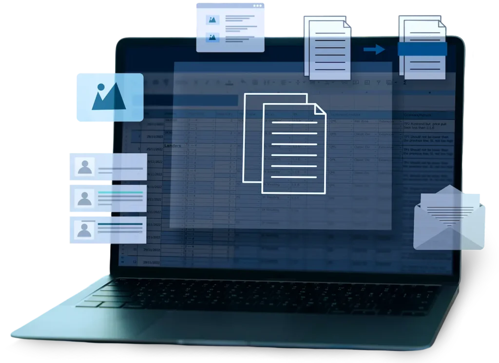 Laptop de contacto con TEC 440